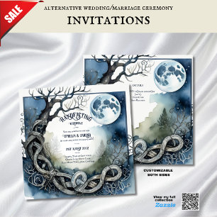 TRAITEMENT DES INVITATIONS GOTHIC FULLMOON CELTIC