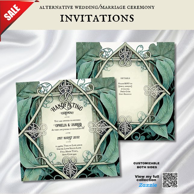 TRAITEMENT INVITATIONS ROMANTIQUE WICCA CELTIC LOV (Créateur téléchargé)