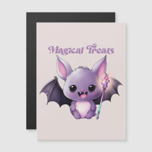 Traitements magiques - Jolie chauve-souris violett