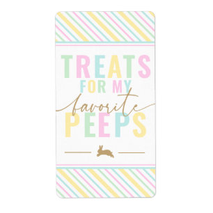 Traitements Pour Mes Peeps Sticker Pastel Bunny Pâ