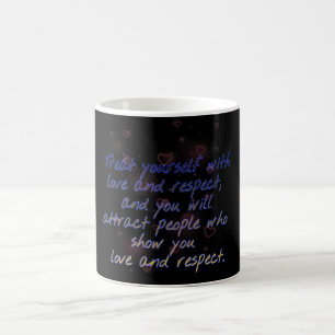 traitez-vous amour et respect mug