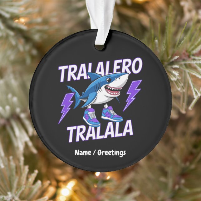 Tralalero Tralala Bootleg Funny Shark meme Graphis (Arbre)