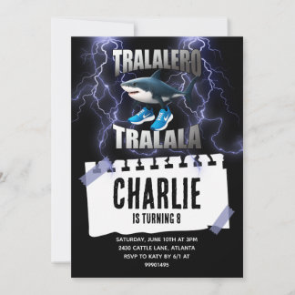 Tralalero tralala invitation