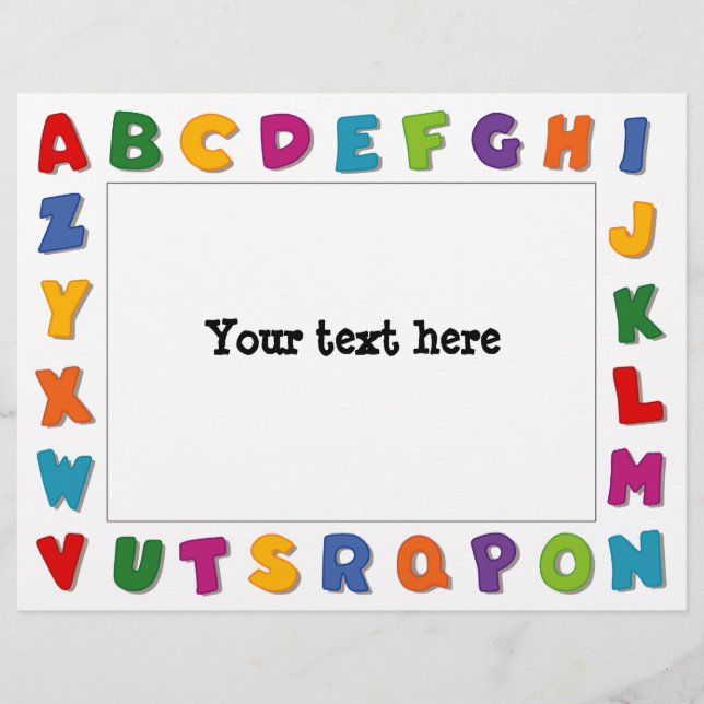 Trames de lettres (Devant)