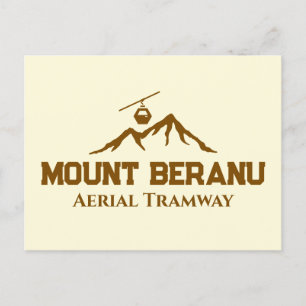 Tramway aérien du mont Beranu - Carte postale