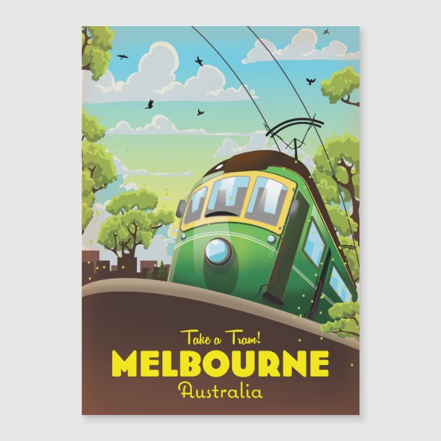 Tramway de Melbourne Australie (Devant)