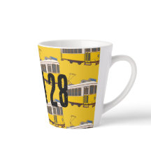 Tramway Lisbonne 28 Latte Mug
