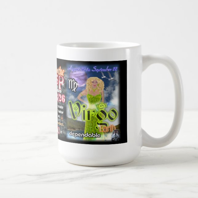 Tranchant de Vierge de Lion, grande tasse (Droite)