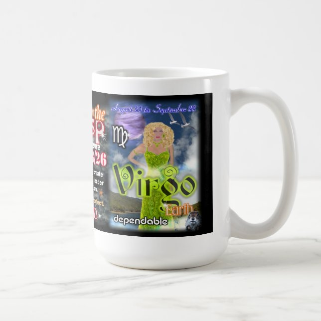 Tranchant de Vierge de Lion, grande tasse (Droite)