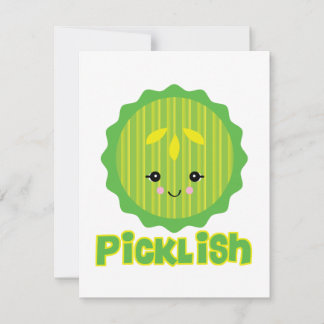 tranche de cornichon kawaii