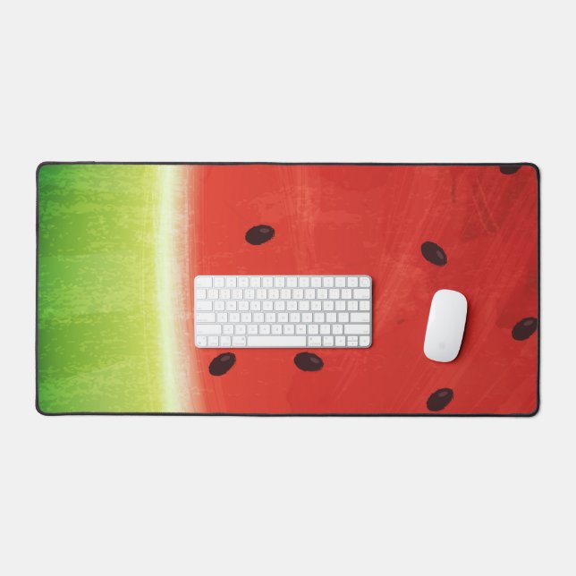 Tranche de pastèque géante à l'aquarelle mignonne  (Clavier et souris)