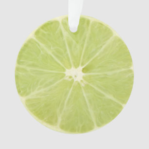 Tranche fraîche de fruit de chaux