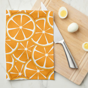 Tranches Oranges, Serviettes De Cuisine Fruit