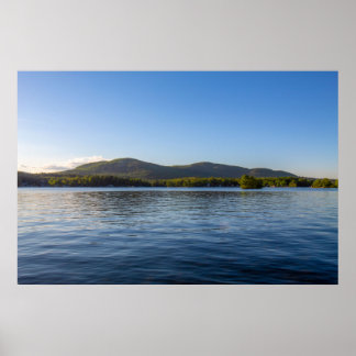 Tranquil Glen Lake dans le nord de New York Poster