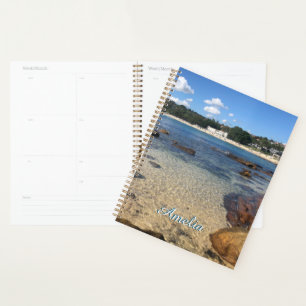 Tranquille Nom de plage Spiral Planner