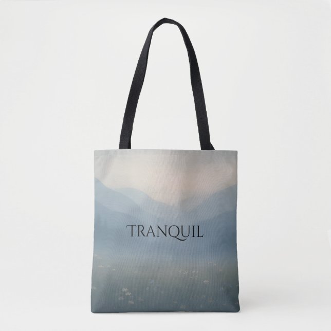Tranquille - Sac fourre-tout de la montagne Misty (Devant)