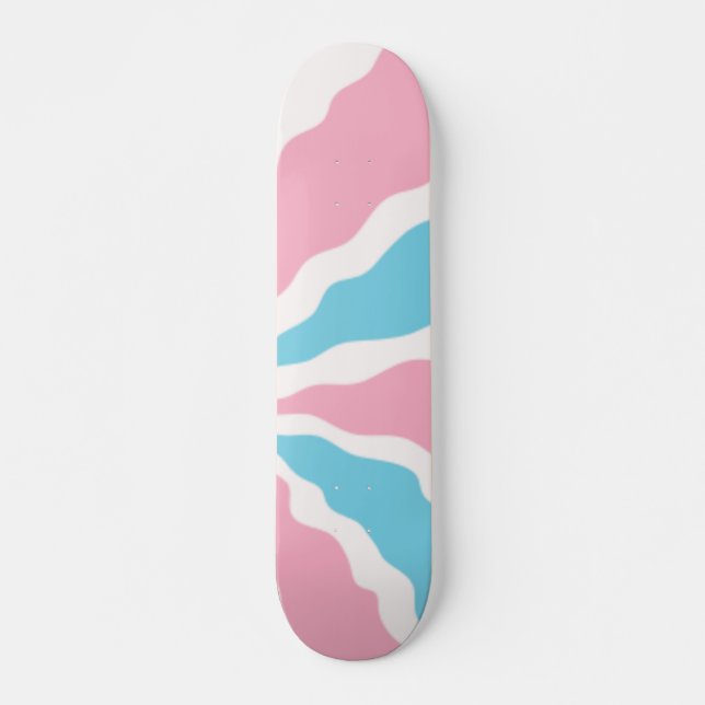 trans swirl style skateboard (Devant)