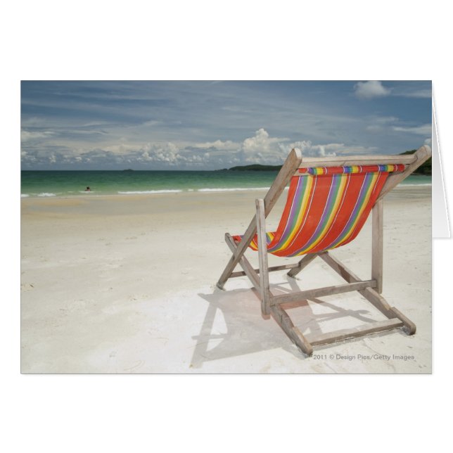 Transat Sur Le Sable Blanc De Samui Beach (Devant horizontal)