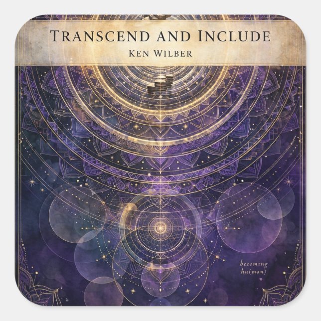 Transcender et inclure — Autocollant Wilber (Devant)