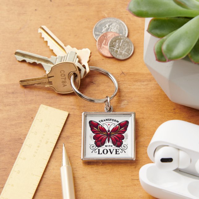 Transformer avec le porte-clés Love – Symbole de c (Bureau)