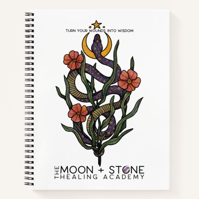 Transformez vos blessures en Carnet de la sagesse (Devant)