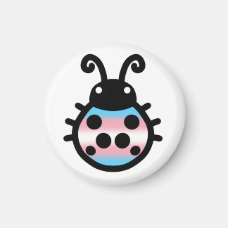 Transgender Pride Ladybug Magnet
