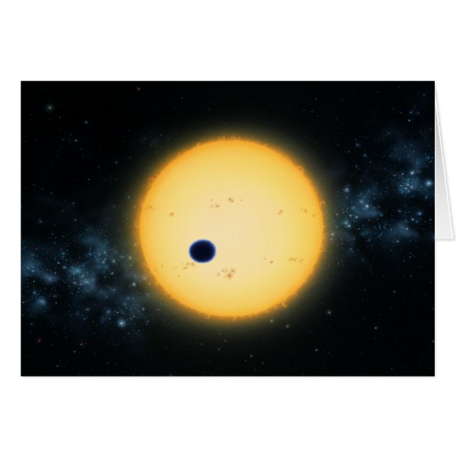 Transit de la carte HD209458 (Devant horizontal)