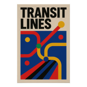 Transit Lines - Poster