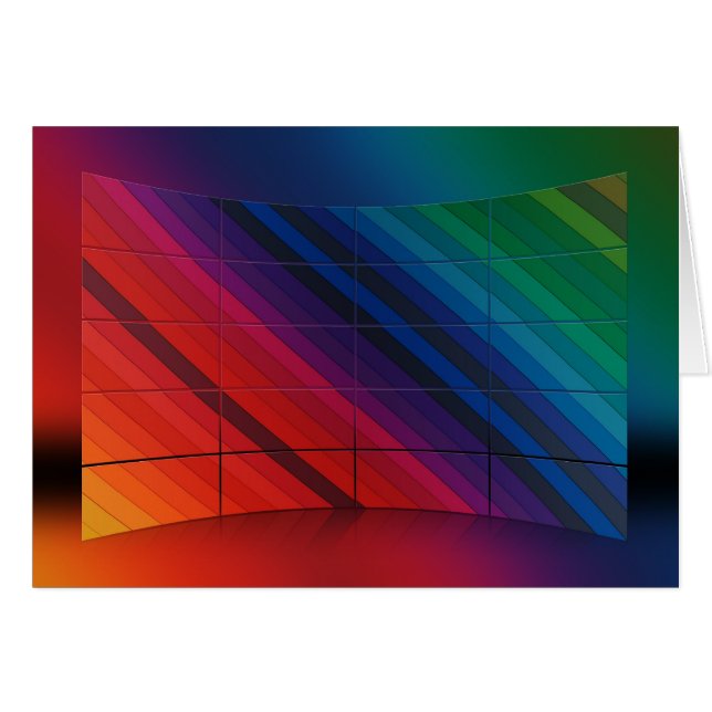 Transition Multicolore Avec Grille (Devant horizontal)