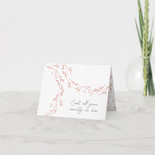Transmettre toutes vos Cares Plier Carte de voeux