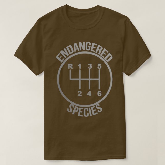 Transmission manuelle classique TShirt (Design devant)