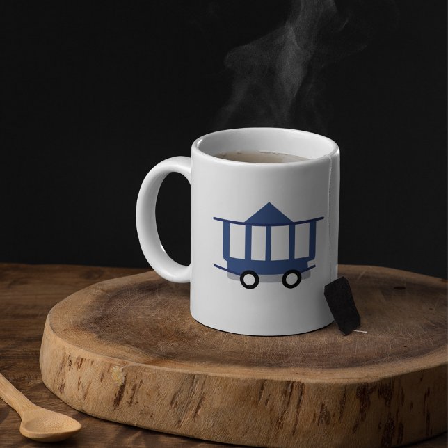 Transport ferroviaire de café Mug (Créateur téléchargé)