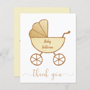 Transport Jaune Merci Budget Baby shower