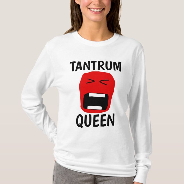 TRANTRUM REEN Drôle T-Shirts Dames (Devant)