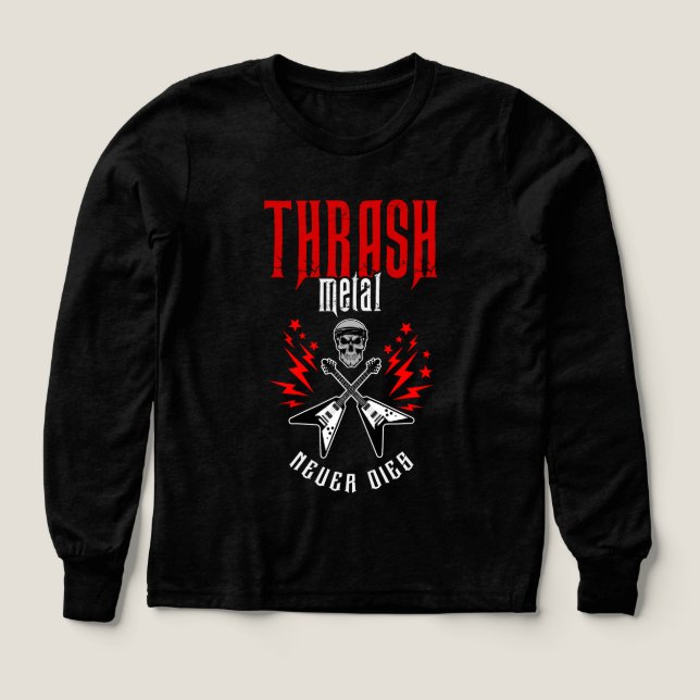 Trash Metal ne meurt jamais (Motif recto)