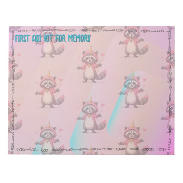 Trash Panda bloc-notes - Bloc-notes (Devant)