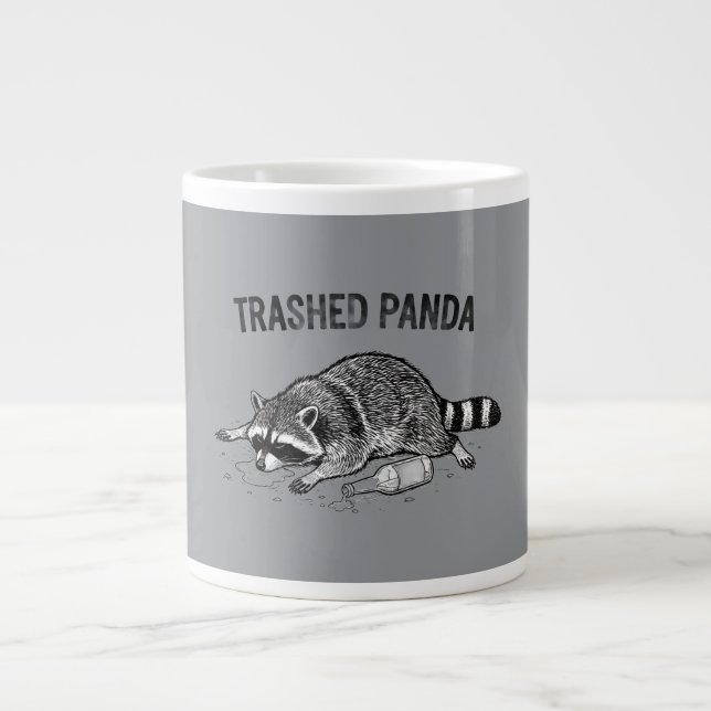Trashed Panda Mug (Devant)