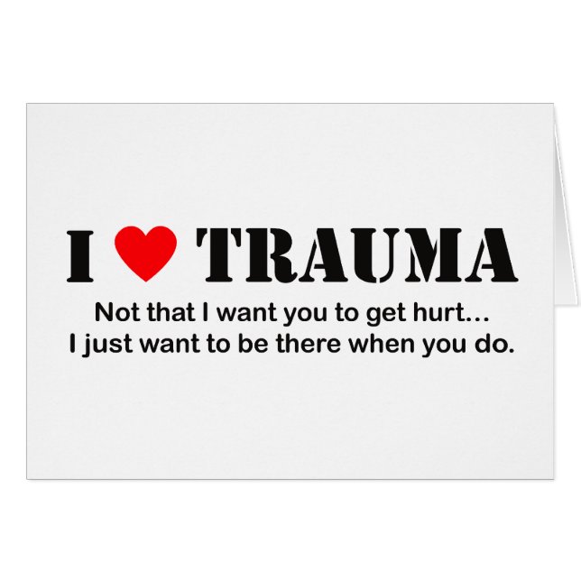 Traumatisme du ♥ I (Devant horizontal)