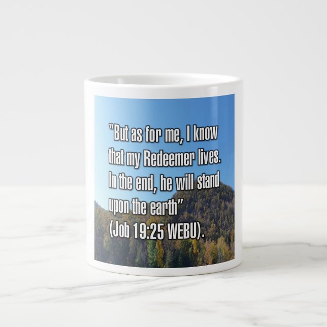 Travail 19:25 WEBU Mug (Devant)
