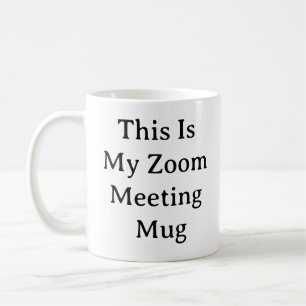 Travail De La Mug À Domicile - Drôle Zoom Réunion 