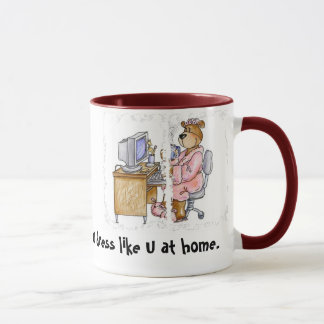 Travail de la tasse à la maison