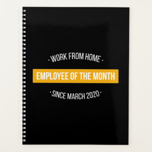 Travail de l'employé à domicile du mois II