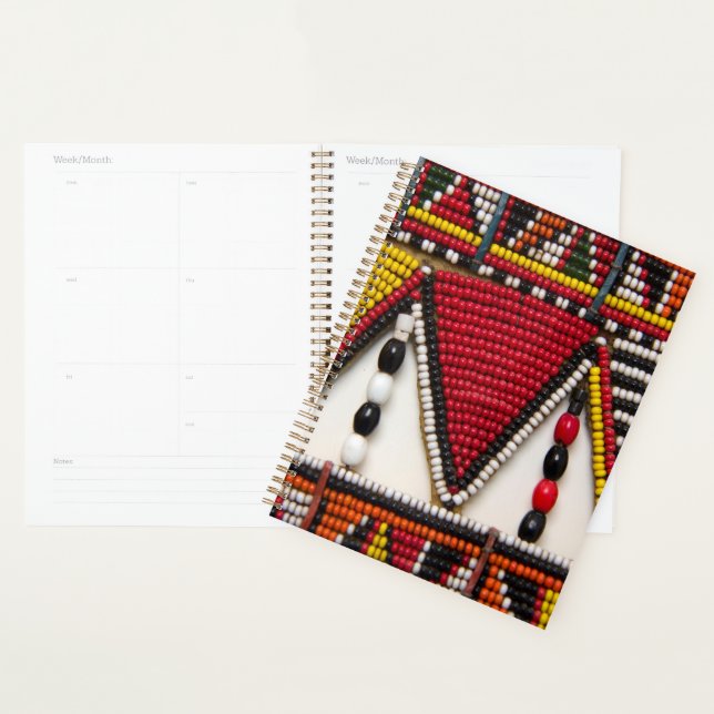 Travail de perles tribal Maasai (Devant avec enveloppe)