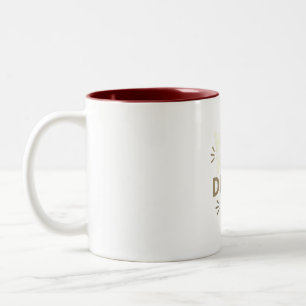 Travail Dur Dream Big Mug - Motivational Coffee Cu