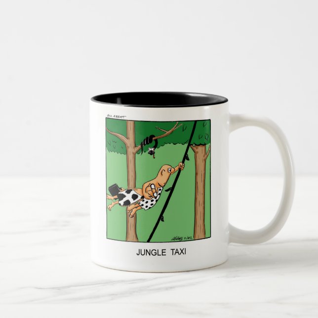 Travail Hilarié Commuter Humour Mug (Droit)