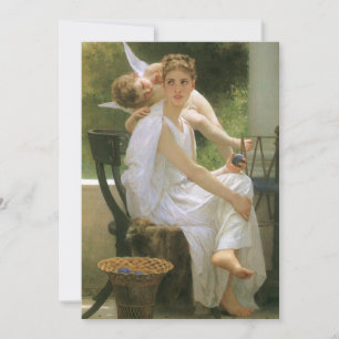 Travail Interrompu par Bouguereau, Portrait d'ange