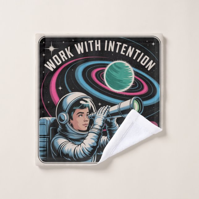 Travailler avec Intention (Gant de toilette)