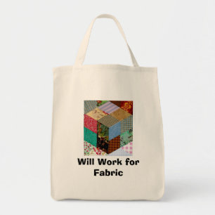 Travaillera pour le sac de tissu