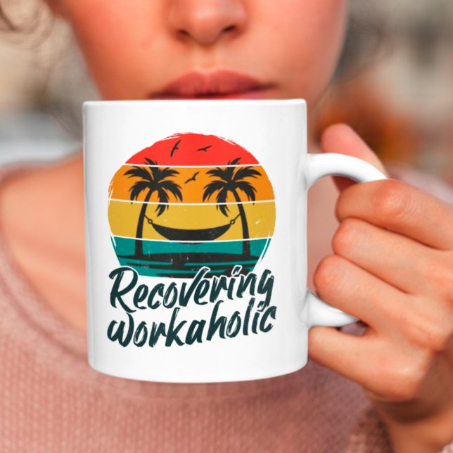 Travailleur acharné en convalescence | Tasse de va (Créateur téléchargé)