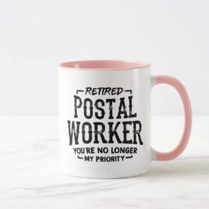 Travailleur de la poste retraité Mailman Funny Mug